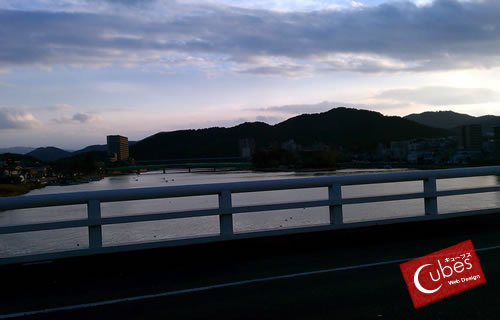 琵琶湖の端っこ